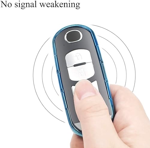 Miniatura 4 de Senauto Quicksand - Funda para llavero para Mazda 2, 3, 5, 6, 8, CX-3, CX-4, CX-5, CX-7, CX-9, Atenza Axela MX5, color rosa