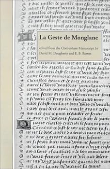 Paperback LA Geste De Monglane Book