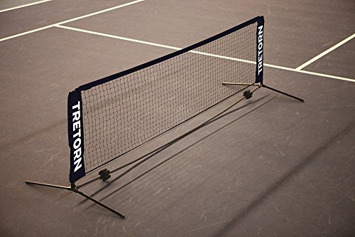 Mini filet de tennis treton 3,6 m idéal pour installer un terrain rapide