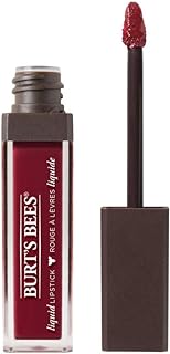 Burt's Bees 100% Natural Glossy Liquid Lipstick, Rushing Rose, 1 Tube