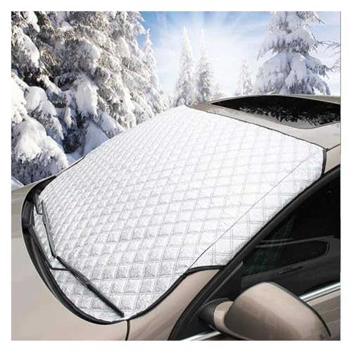 Couverture de pare-brise de voiture anti-neige bâche hiver pare-soleil thermique