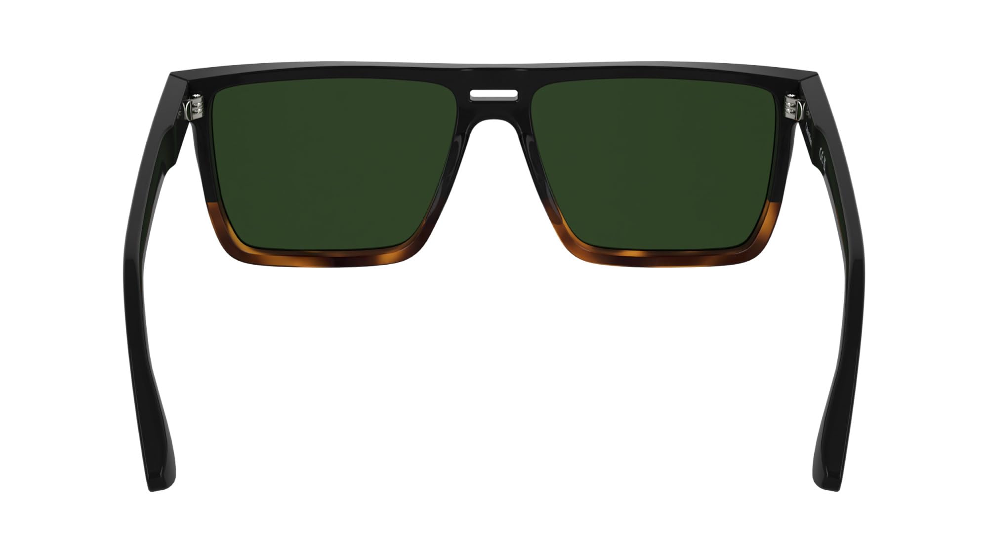 Calvin Klein Men's Sunglasses CK25501S - Black/Havana with Solid Green Lens