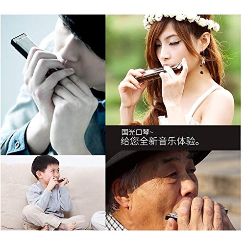 HMYDZ Harmonica chromatique 12 Trous 16 Trous 64 Sons C tonalité débutant Adulte Professionnel Niveau de Jeu Harmonica… - Les Beatles, Paul McCartney, John Lennon, RIngo Starr, George Harrison HMYDZ Harmonica chromatique 12 Trous 16 Trous 64 Sons C tonalité débutant Adulte Professionnel Niveau de Jeu Harmonica… – Image 7