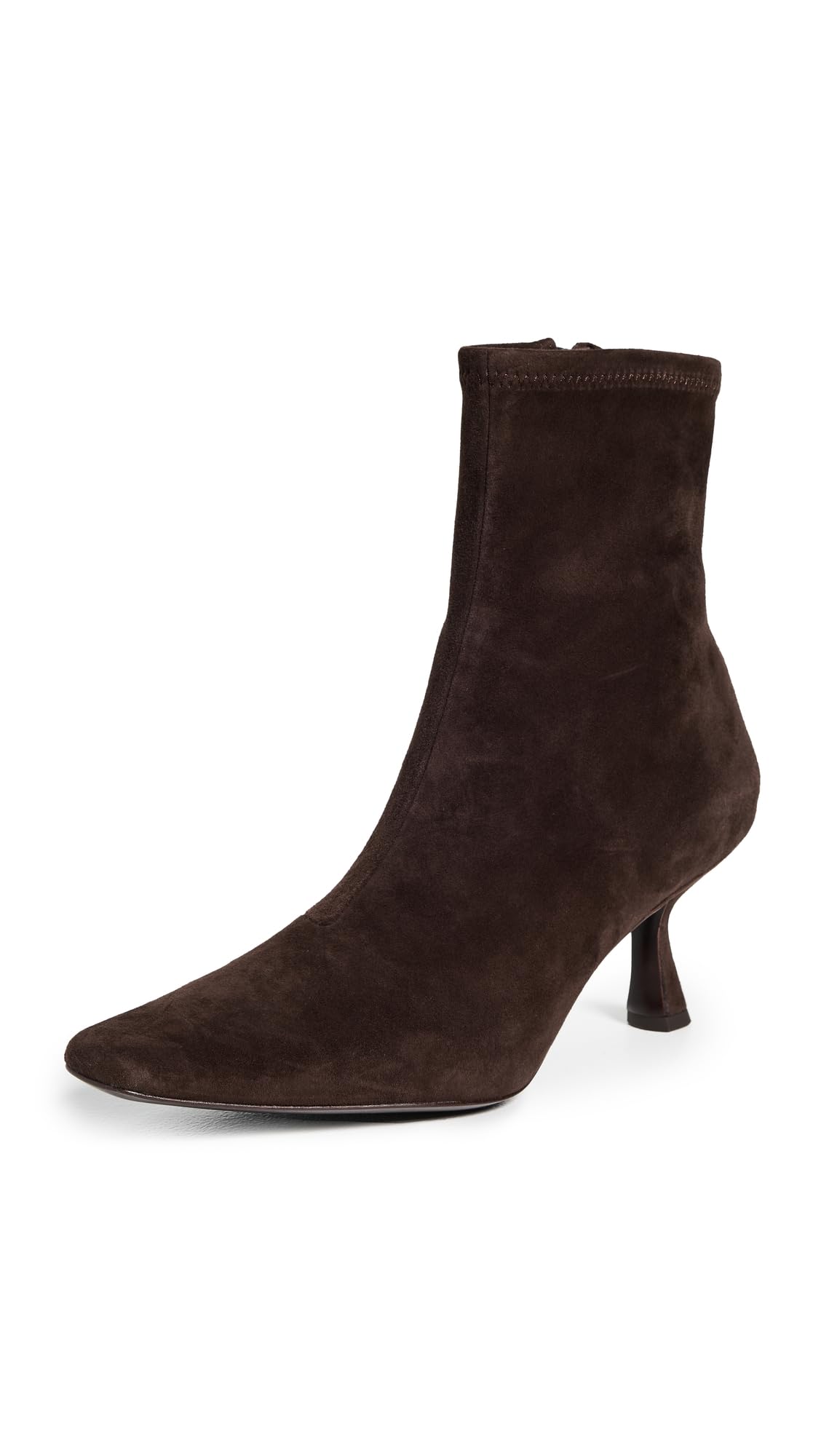Loeffler Randall Womens Thandy Curved Heel Boots