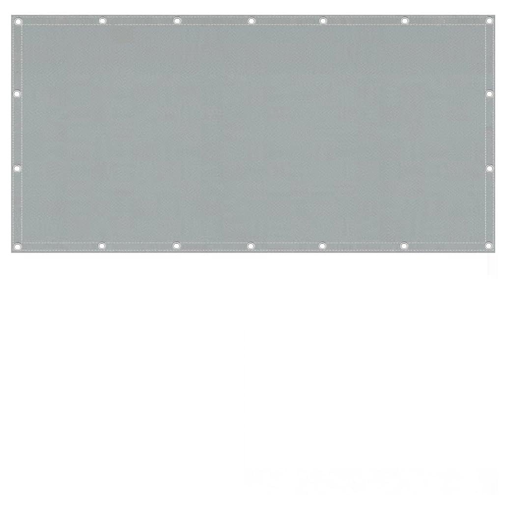 Żagiel przeciwsłoneczny 0,75 x 14,5 m z oczkami, ochrona przed promieniowaniem UV, ochrona przed wiatrem, warunkami atmosferycznymi, 420D, ochrona przeciwsłoneczna Oxford na balustradę