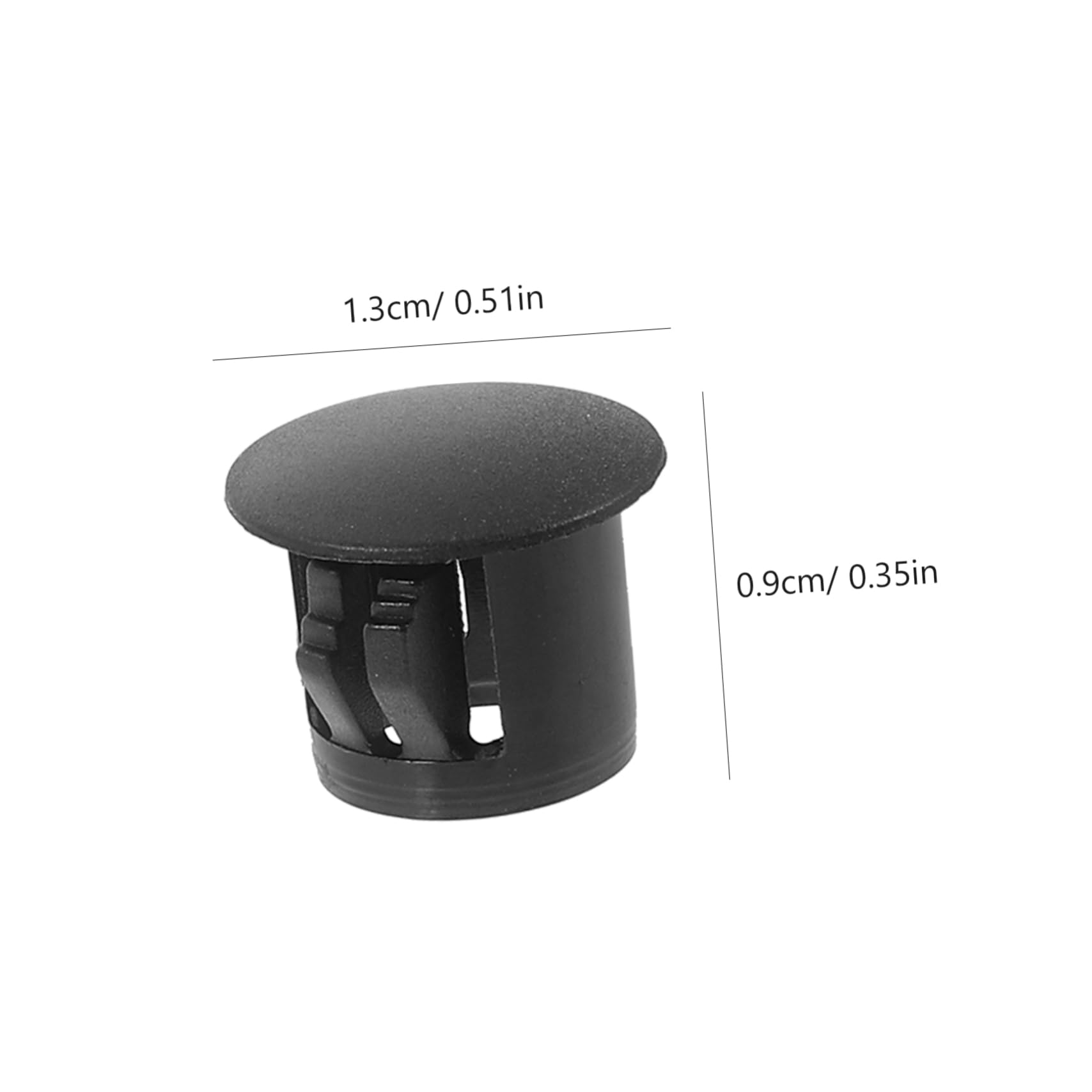 DECOMELODY 20Pcs Reusable Screw Hole Plugs for Furniture Covers for Doors Windows Cabinets Aesthetic Hole Sealers to Conceal Unsightly Screws