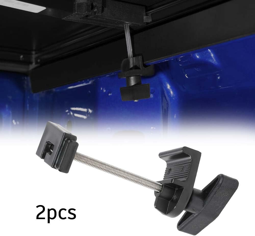 G-PLUS Universal Rear/Front Clamp Cover Hard Canopy Replacement Parts Compatible with Ford/Chevrolet/Toyota/Nissan/Jeep/RAM and so on Hard Tri-Fold Tonneau Cover TSHP01