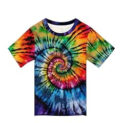Tie Dye Blue Rainbow