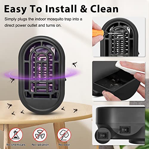Bug Zapper Mosquito Killer Zapper Electric Portable Indoor Plug-In For Mosquitos Files Gnats Insects Trap #TOP2