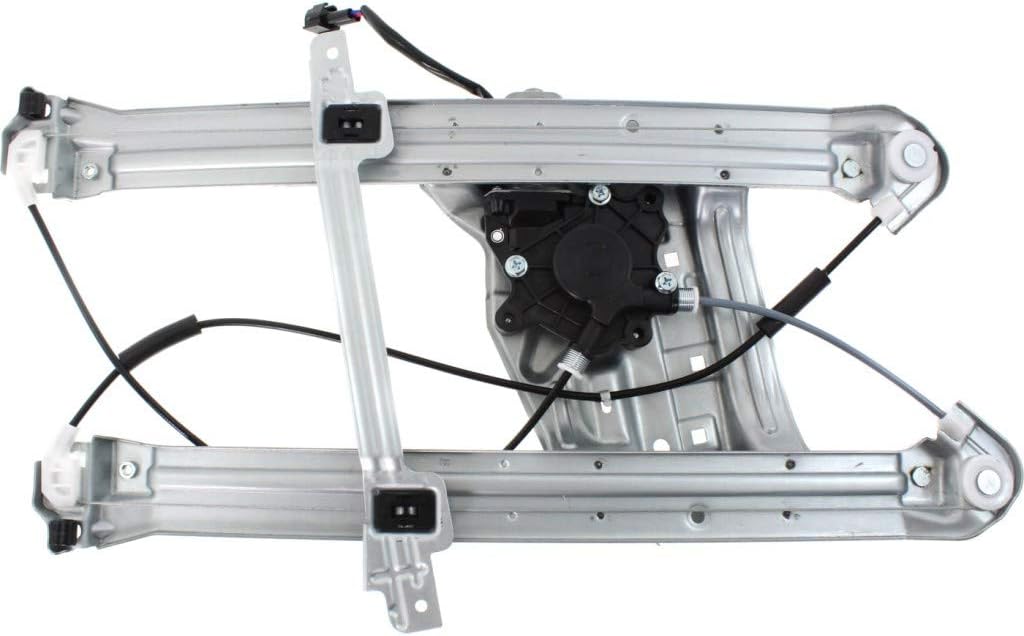 for Mitsubishi Endeavor 2004-2011 Power Window Regulator Driver and Passenger Side | Pair | Front | w/Motor | Replacement for MR565451, MR565452
