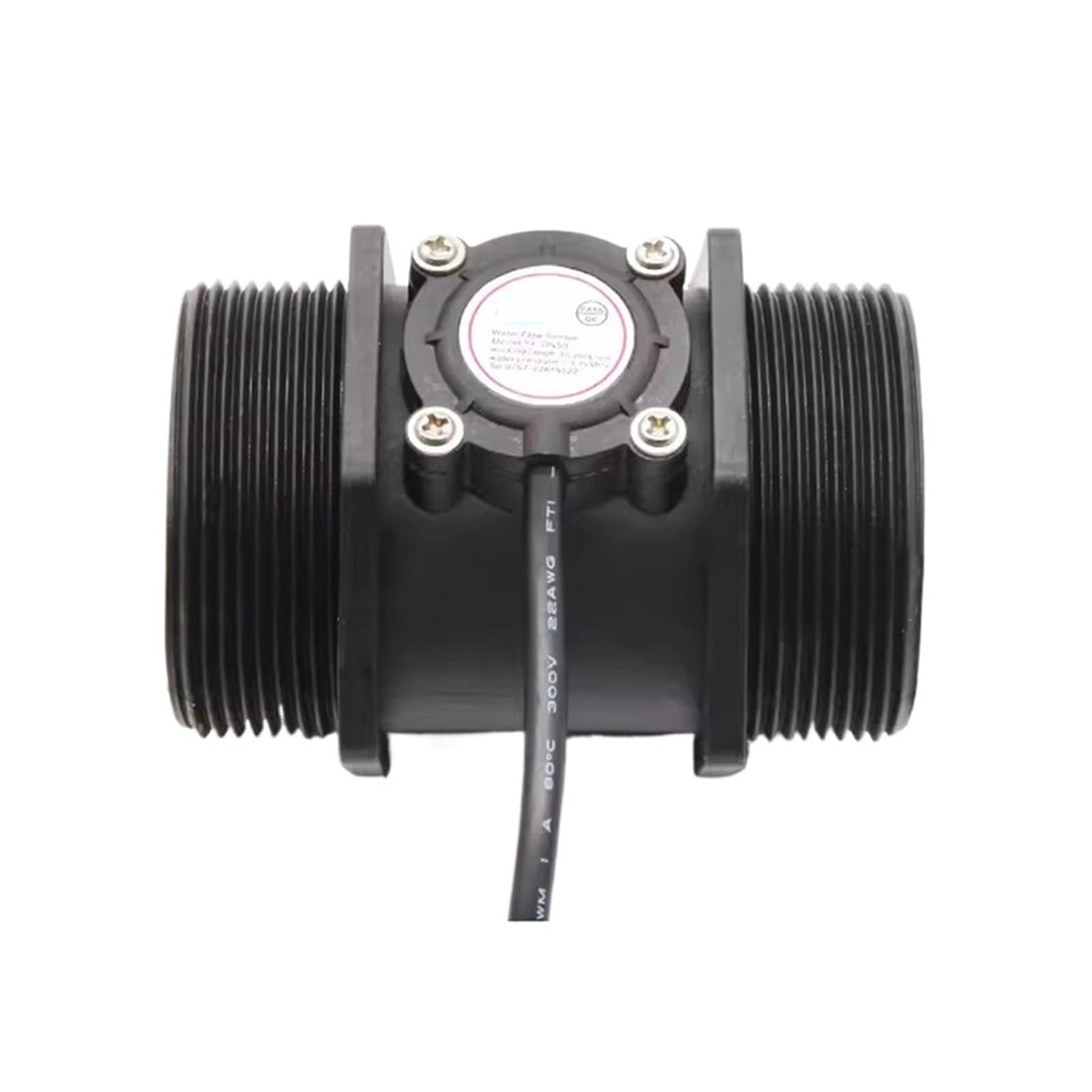 QfUxYYSLD YF-DN50 G2 Inch Water Flow Meter, Sensor, Flowmeter, Indicator, Water Flow Meter, Measuring Device 10-200 l/min