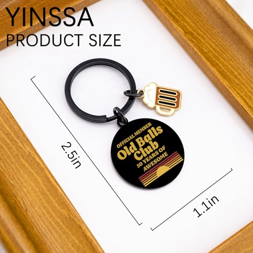 Image of 50th Birthday Gifts For Him 50 Year Old Gifts for Men Mens 50th Birthday Gift Ideas Men Present for Birthday Decorations Funny Birthday Gift for Men Stocking Stuffers