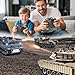 Supdex 1/18 M1A2 Abrams RC Tank, 2.4G Remote Control Tank That Shoot BBS with Smoke, Sound and Lights, 165ft Remote Control Army Model Toy, Military All-Terrain Vehicle for Kids & Adults