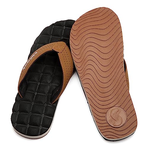 Image of SOLETHREADS RECLINER | Yoga Flip Flops |Super comfort | Plush | Bounce | Soft | Comfortable | Yoga | Relax | Slippers | Flip Flops for Men