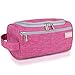 Amazon Brand - Eono Beauty Case da Viaggio Appendibile Borsa per Toilette Uomo & Donna per Valigie & Bagaglio Wash Bag Borsa Cosmetica Unisix Toiletry Bag Borsa da Viaggio per Lavaggio - Fucsia