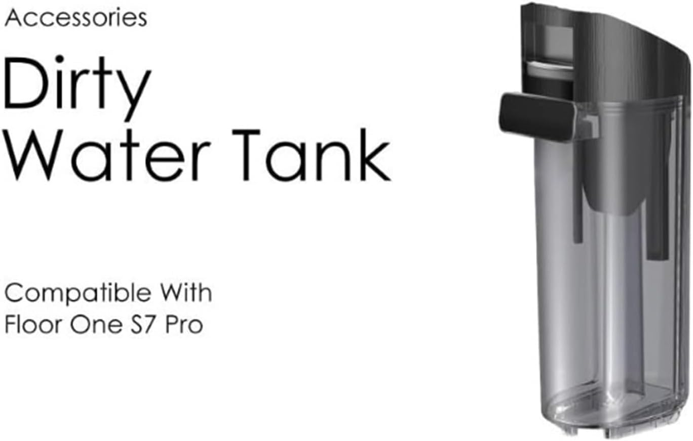 Large Capacity Replacement Tank, Compatible For Tineco Floor One S7 PRO Wet/Dry Vacuum Dirty Water Tank