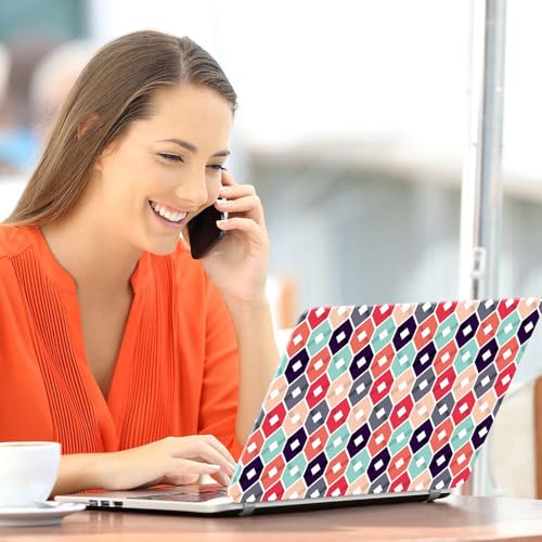 Image of Galaxsia Designer Pattern 001 Top+Wrist Pad Vinyl Laptop Skin /Sticker /Cover Upto 15.6 Inches Laptops Laminated-Removable-HD Quality Compatible for Hp-Dell-Sony-Lenovo-Asus etc.(15x10 Inches)