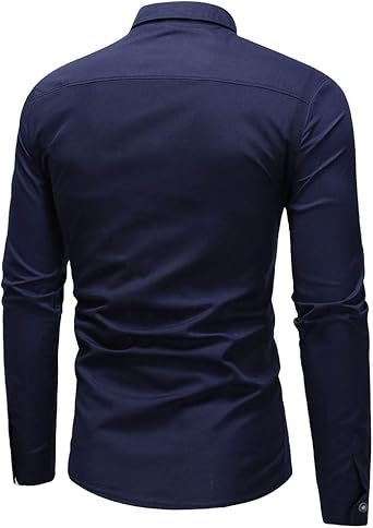 men's chinoiserie cotton slim shirt