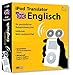 Produktbild iPod Translator Englisch: Vertonter Sprachführer Englisch und Wörterbuch Englisch-Deutsch-Englisch inkl. Mini-Lautsprecher für iPod ab G3. Systemvoraussetzungen: Mac ab OS 10.3, PC ab Windows 2000/XP