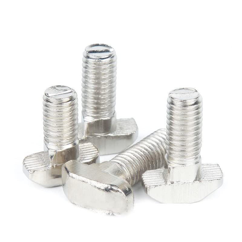 50pcs/lot M5 M6 M8 T Bolt Screws for European Standard Aluminum Profile Accessories T-Screw T-Shaped Hammer Bolt 20/30/40/45