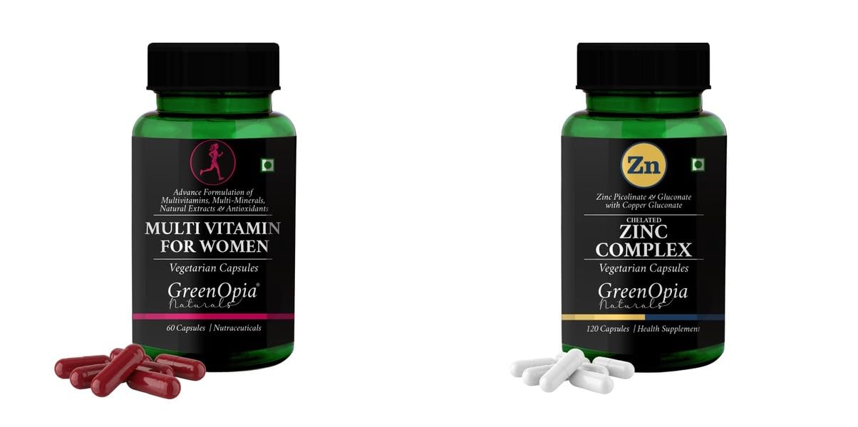 Multivitamins For Women Zinc Complex Wellness Daily Vitality 60 CAPSULES-image-39