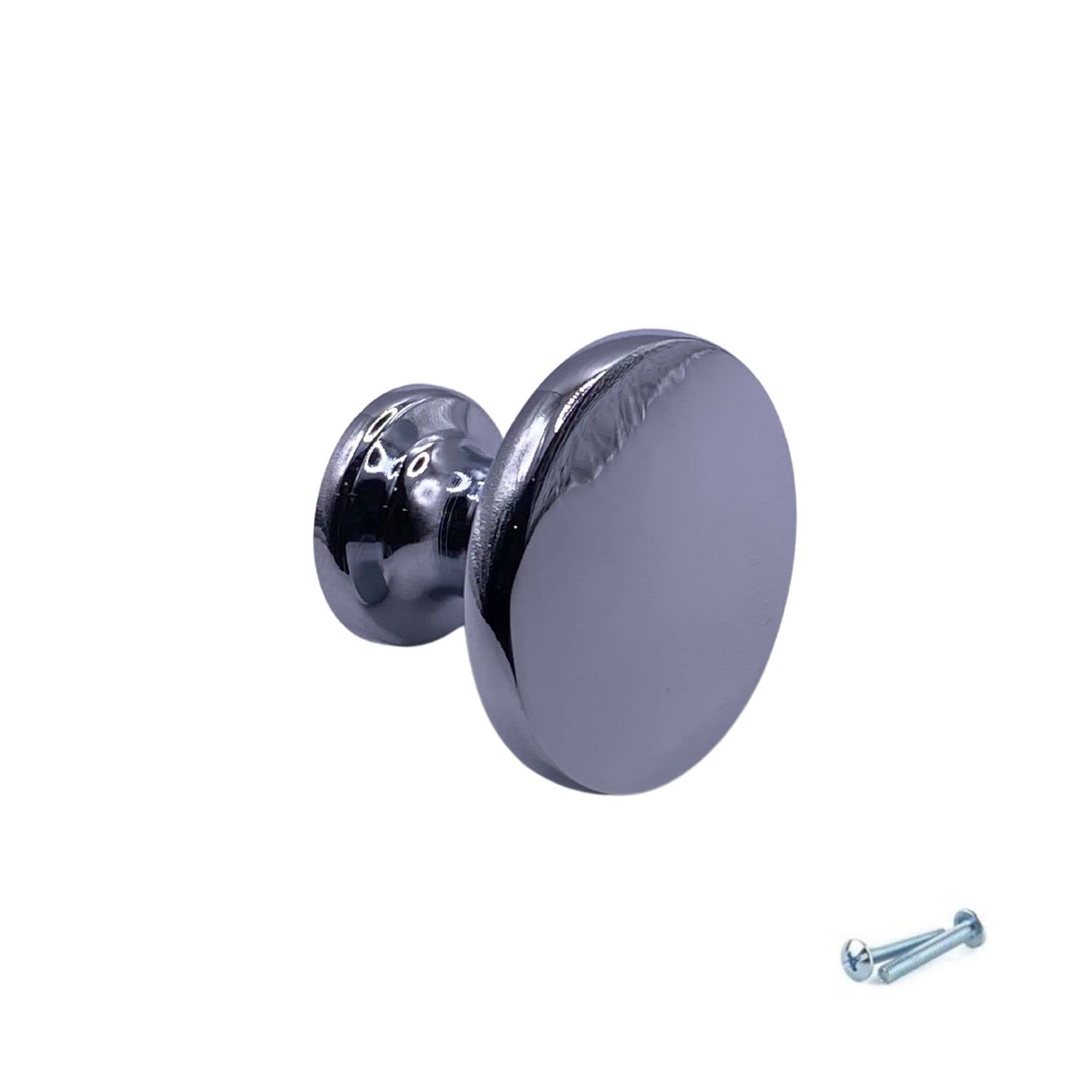 M4TEC Bedroom Furniture Kitchen Cabinet Door Knobs Chrome Pull Handles for Cabinets, Cupboard Door Handles, and Wardrobe Doors Handles - VD4 Series: 36 mm
