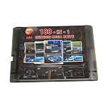 Gamevortex Super Cartridge 188 in 1 Multi Games Cartridge for Sega Genesis Mega Drive 16Bit Classic Game Consoles
