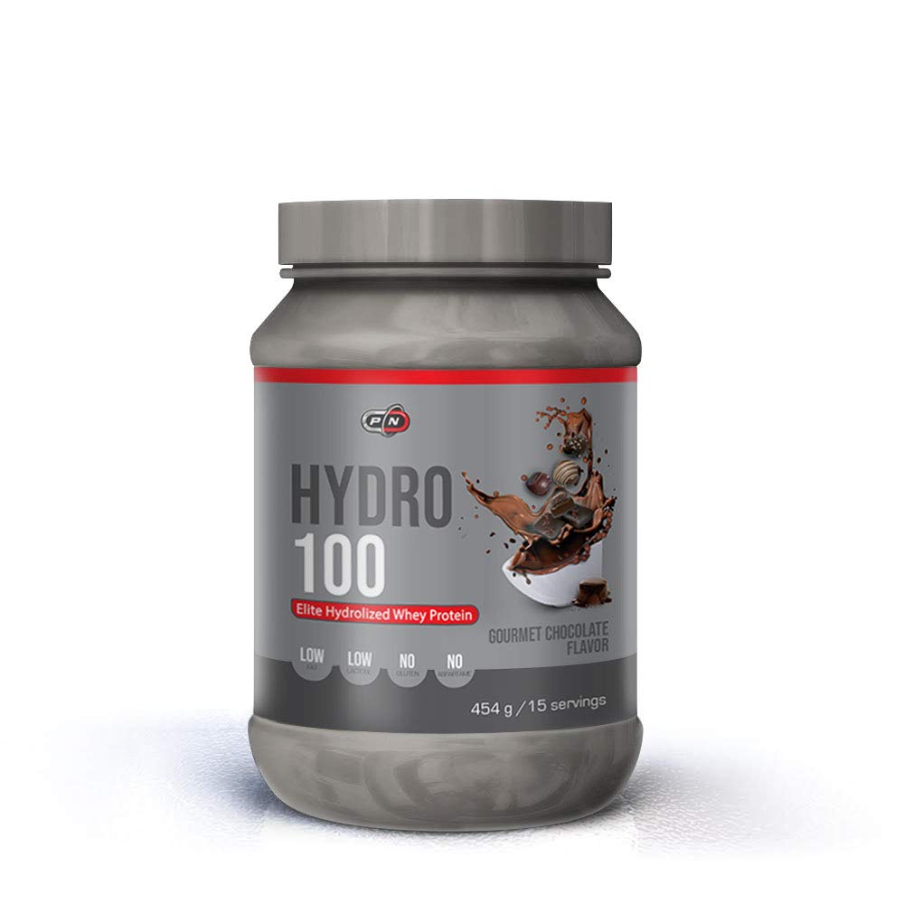 Pure Nutrition HYDRO 100 WHEY HYDROLYSAT Protein Pulver|Molkenproteinpulver Drink|Molkepulver Muskelaufbau Low Carb Fat Stevia|Schoko Cookies Molke Eiweiß|Premium German Qualität|15|30|60 Portionen