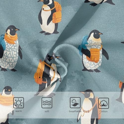 Joisal Cotton Girls Underwear Toddlers Adorable Cartoon Penguins Cute Panties Girl Fancy Undies Kids Briefs 2t3