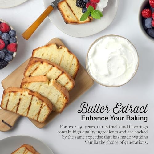 Watkins Butter Extract with Other Natural Flavors, 2 oz. Bottles, Pack of 6 (Packaging May Vary) - Thumbnail 3