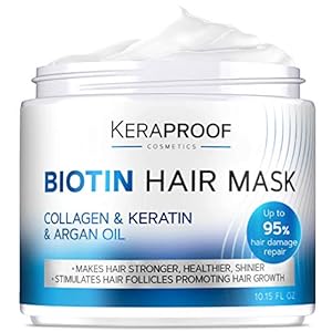 Keraproof JAR hair products (Biotin Hair Mask)