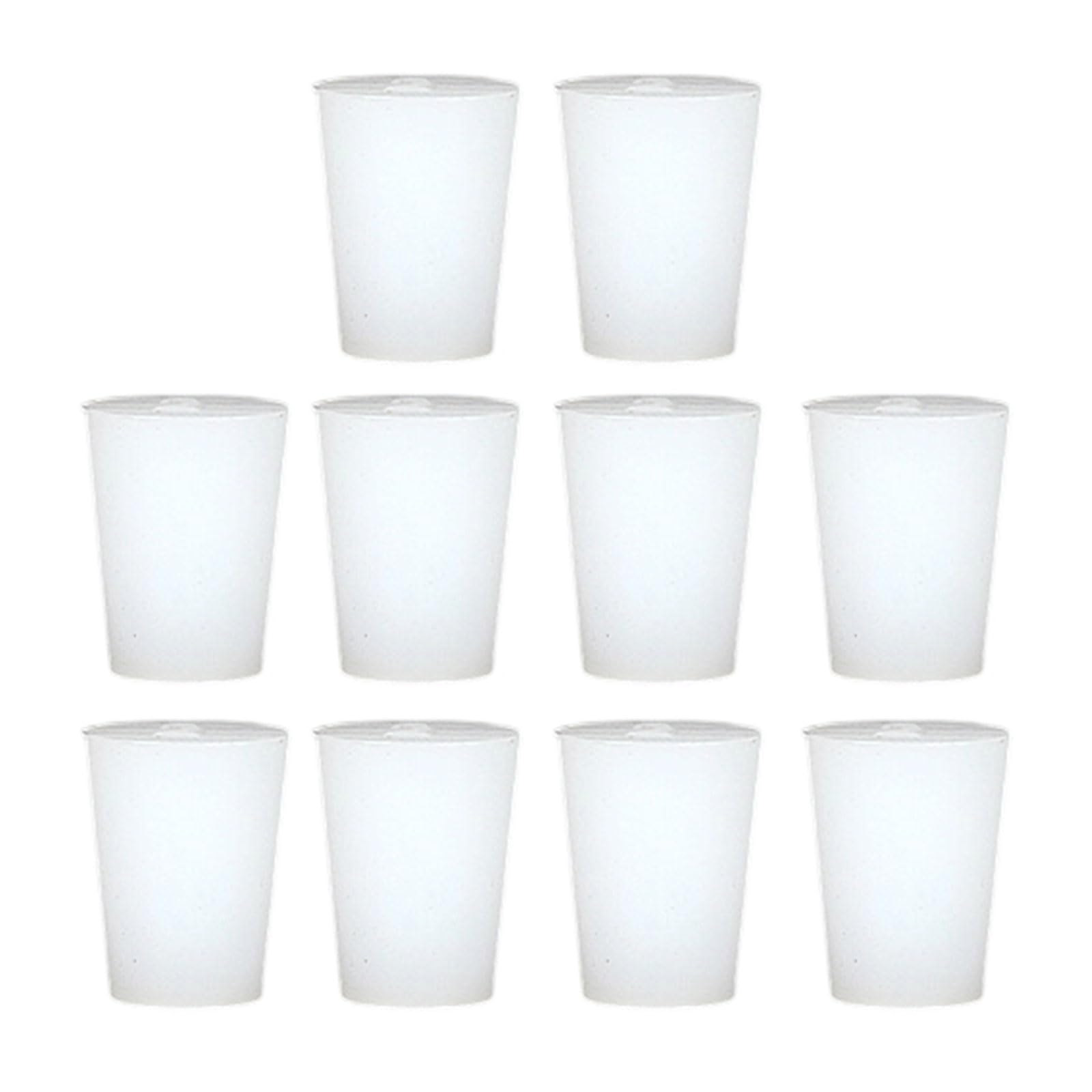 Alloneslife No. 3 10Pcs Silicone Stoppers For Sealing Containers & Leakage In Various High Temperature Applications Heat Bottle Lid