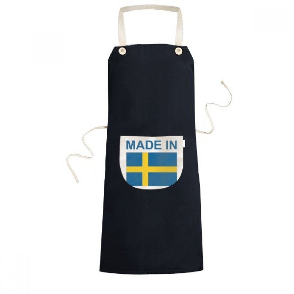 Tablier de cuisine Suède Amour noir 70x67cm avec poche bavoir pratique pour homme et femme