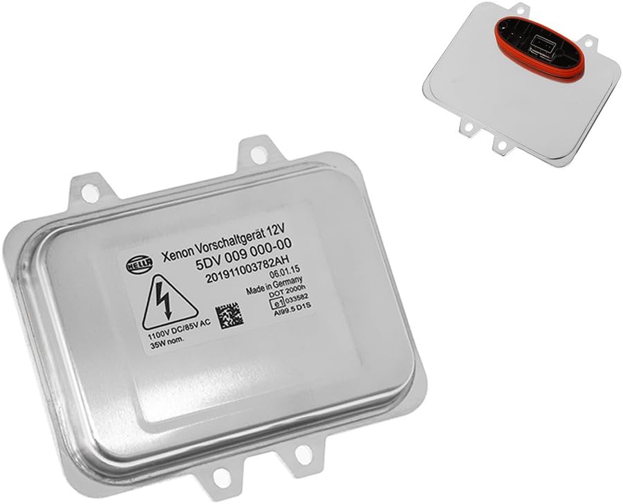 5DV 009 000-00 D1s Xenon HID Ballast Headlight Control Unit Module Replacement for BMW Mercedes Cadillac Jaguar Volkswagen Lincoln Saab Hyundai