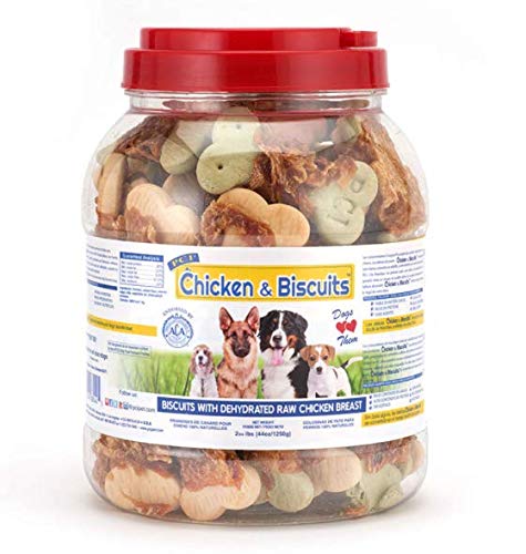 Pet Center Dpc88044 40-Ounce Natural Giant Chicken Wrapped Dog Biscuits, Large #TOP11