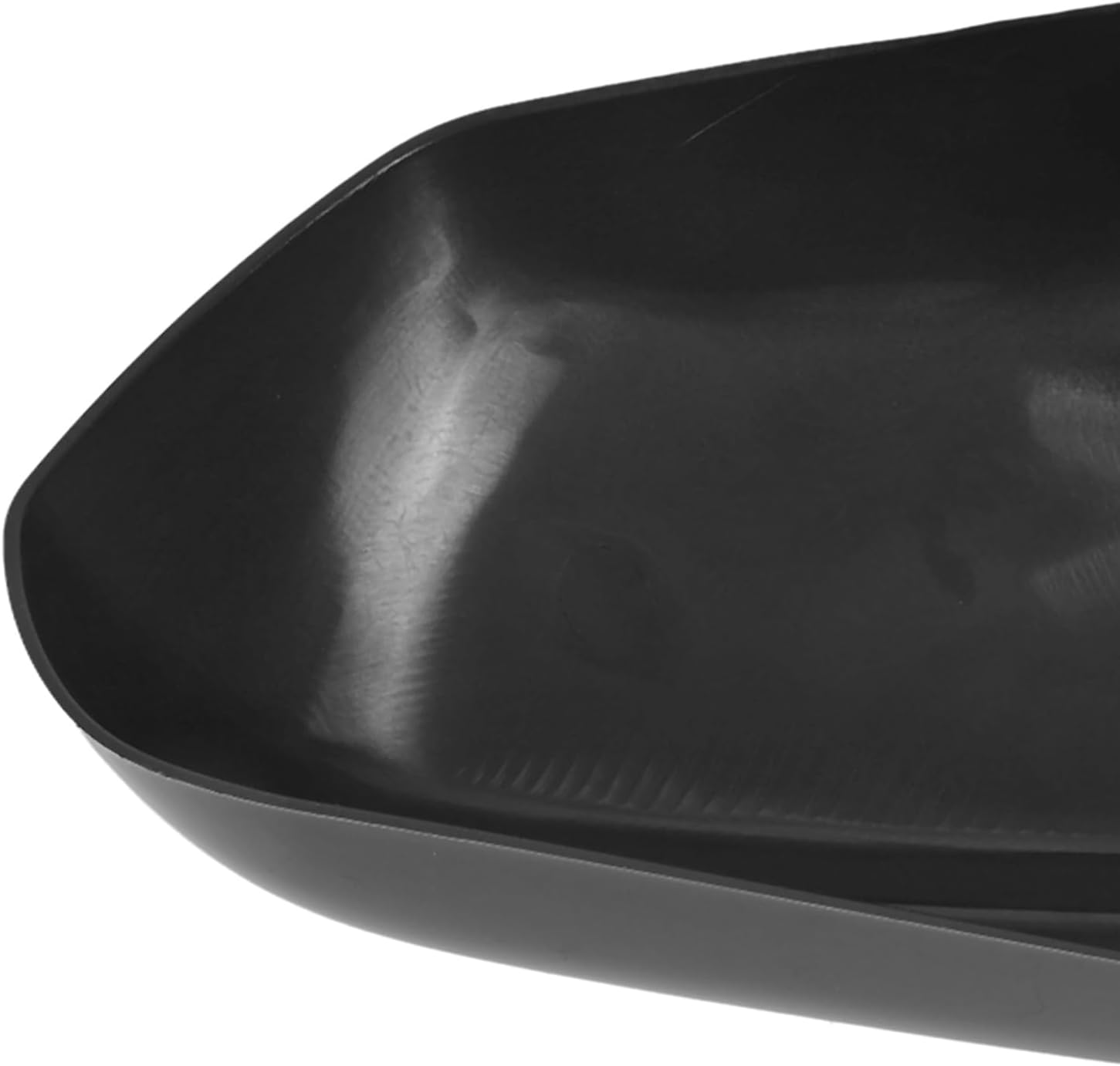 Akozon Rear View Mirror Housing - Gloss Black Mirror Cover Cap - ABS Construction - Suitable for Chevy 2016-2023