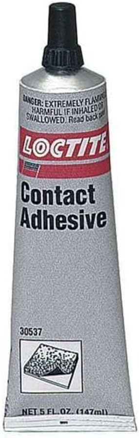 Loctite HL234923 30537 Solvent-Based Contact Adhesive, 5 fl. oz. Tube, Yellow