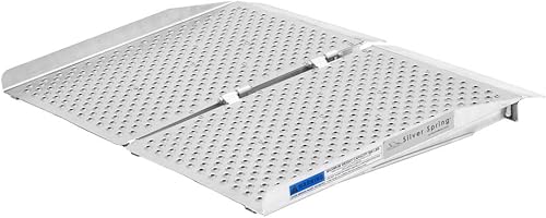 Silver Spring - Rampa ligera para sillas de ruedas (plegable, de un solo pliegue, 61 cm)