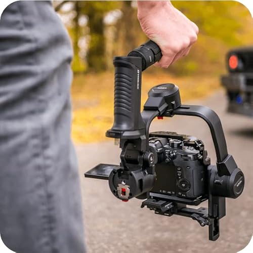 Moza Aircross 3 - Estabilizador de cardán Plegable electrónico de 3 Ejes para cámaras sin Espejo (Carga útil máxima (3,2 kg/7 Libras), Color Negro -Apto para Canon, Sony, Nikon y más cámaras - imagen 4