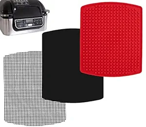 Air Fryer Reusable Liner Accessories for Ninja Foodi Grill 5-in-1 AG301, Air Fryer 4qt Ninja Foodi Access