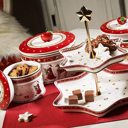 Villeroy & Boch Winter Bakery Delight 13 x 17 cm Large Pastry Box, Colourful