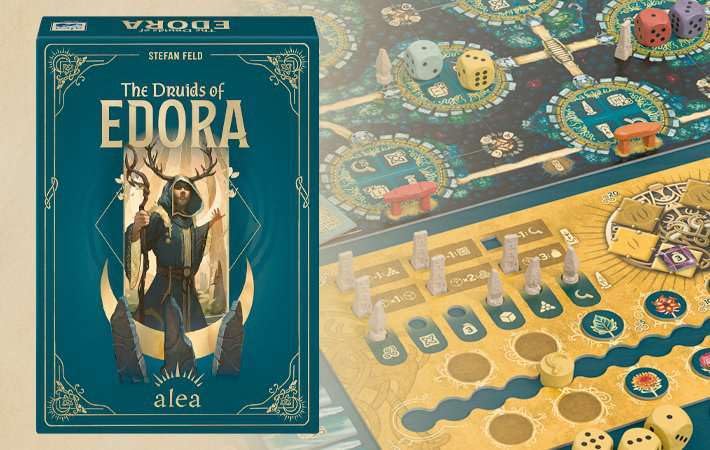 The Druids of Edora Ravensburger juego de estrategia miniatura 7