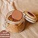 2 Pack Terracotta Brown Sugar Saver, Reusable Brown Sugar Keeper Terra Cotta Sugar Softener Container Disc for Food Storage Containers