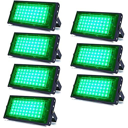 Image of MLD 30W Led Flood Light AC 230V Waterproof Brick focus Floodlights for indoor outdoor Lights | Green | 30 Watt | Pack Of 7