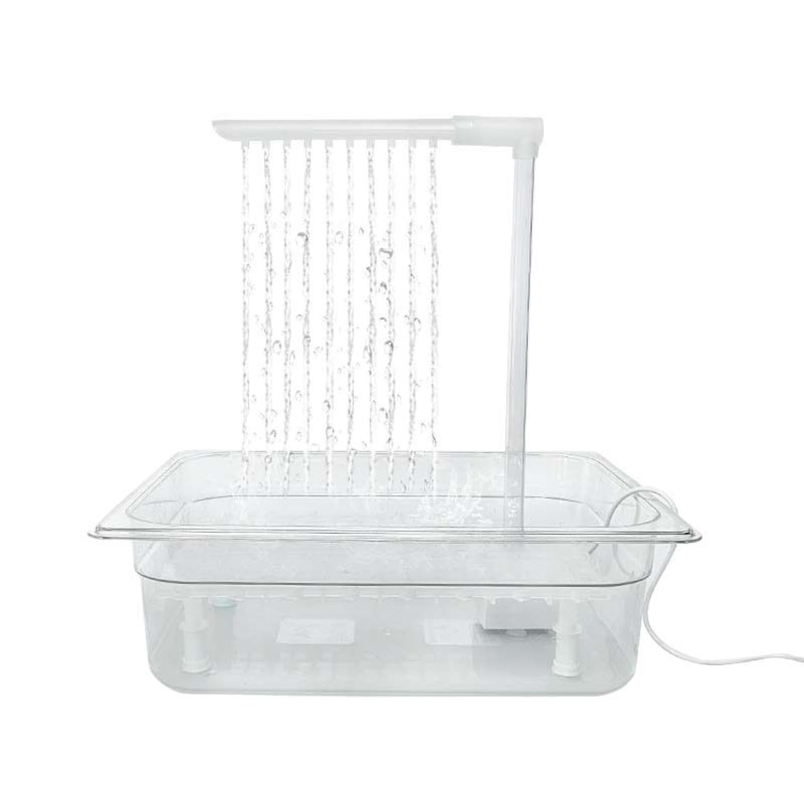 Giocattolo da Bagno per Parrocchetti E Pappagalli, Doccia per Inseparabili, Cardellini E Pappagalli Africani.