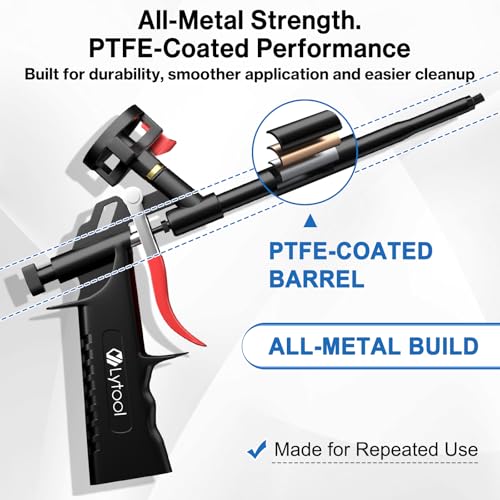 Pistolets à Mousse Expansive-PU Lytool avec réglage de débit précis - 3