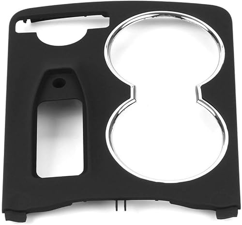 Para (GLK-X204 2010-2015), reemplazo 2046802308 9H44 Soporte de taza de consola central Marco de obturador Panel Cubierta Negro