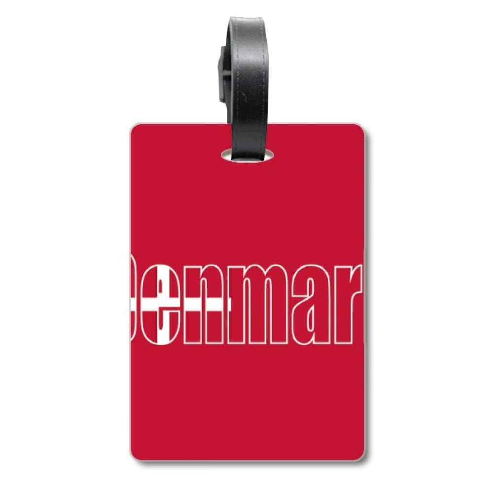 Étiquette d'identification Drapeau du Danemark idéale pour les vacances - 5