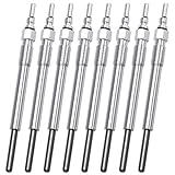 KPALAG Set of 8 Glow Plugs Use with 7.3L Diesel Compatible with Ford E-350/F-250/ F-350/F-450/F-550 Super Duty Excursion 1995-2003 Replace# F4TZ-12A342-BA