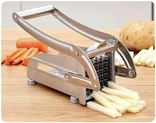 Stainless Steel French Fry Cutter and Vegetable Slicer